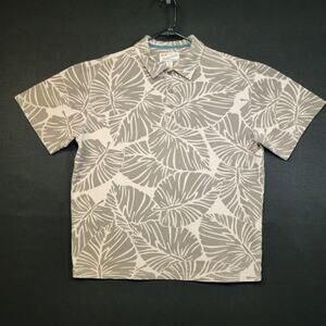 Crazy Shirts Mens Hawaiian Polo Size XL 100% Cotton Floral Tropical